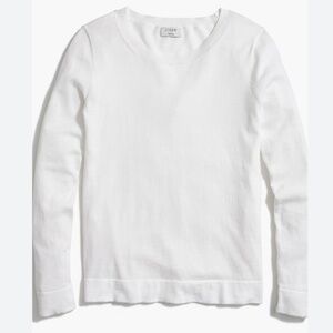 J crew Teddie - White - size small